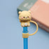 Cute Cartoon Silicone Straw Cap Dust PlugTumbler Straw Toppers for Tumblers, Dust-Proof Drinking Straw Caps for Reusable Straws Tips